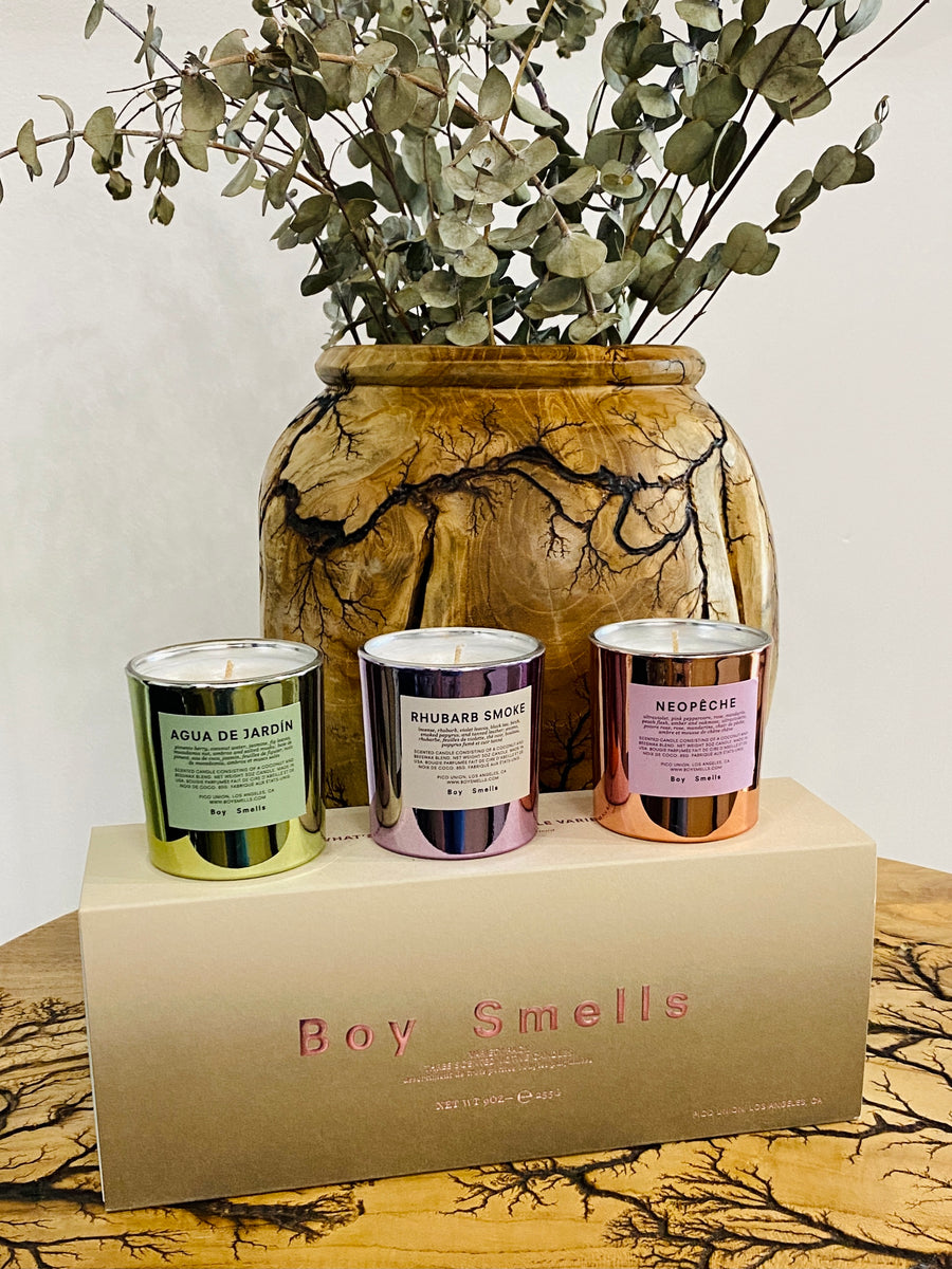 Boy Smells Candle Trio