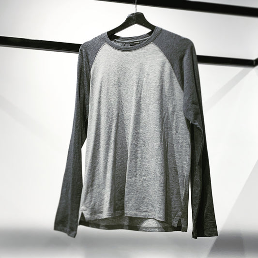 Vince Long Sleeve Color Block Crew