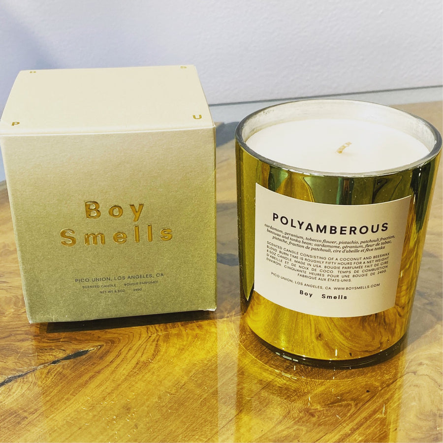 Boy Smells Candle Polyamberous