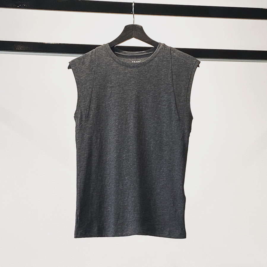 Frame Le Mid Rise Muscle Tee