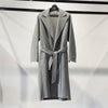 Frame Double Face Wrap Coat