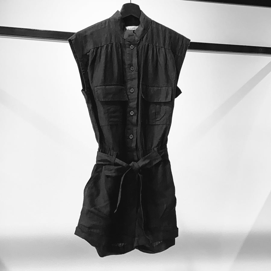 Frame Linen Romper/last one in XXS